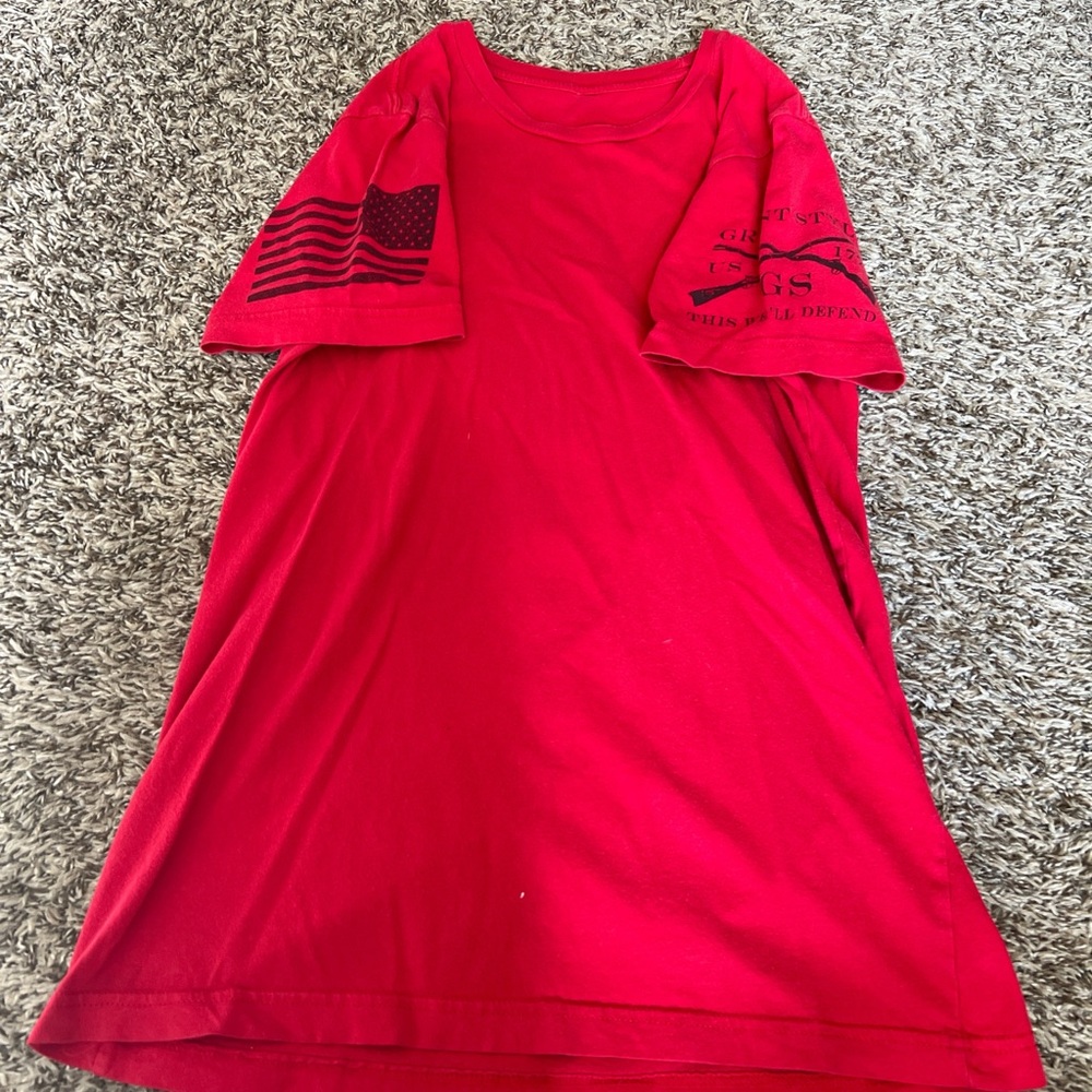 Grunt Style Red Short Sleeve Tee